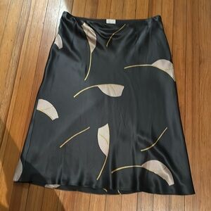 Anthropologie silk skirt (8)